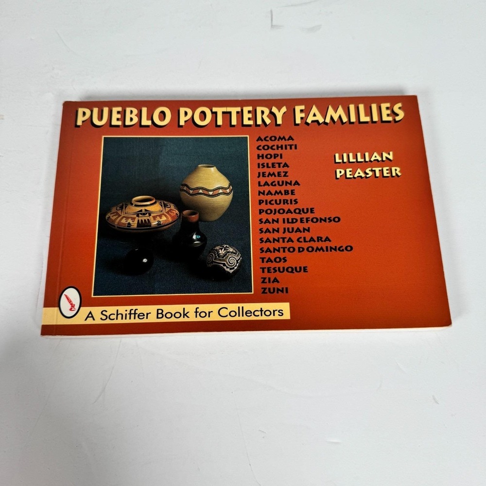 Pueblo Pottery Families Lillian Peaster 1997 Paperback Native American‎ Art